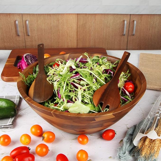 Aidea Wooden Salad Bowl