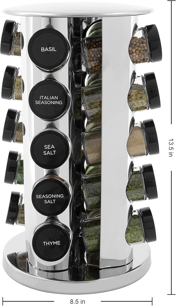 Kamenstein 20 Jar Spice Set