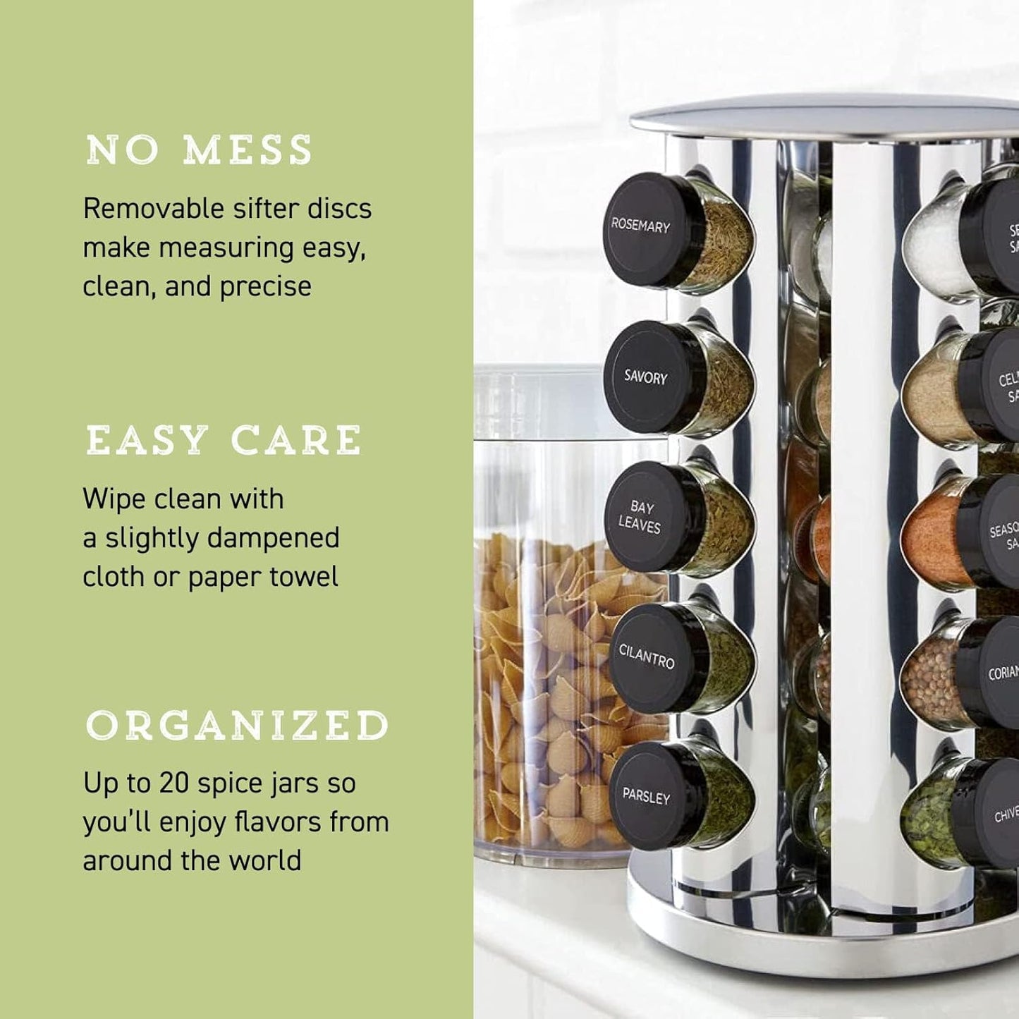 Kamenstein 20 Jar Spice Set