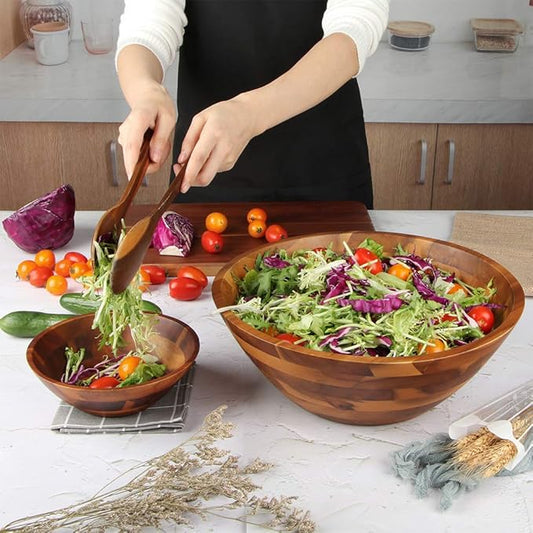 Aidea Wooden Salad Bowl