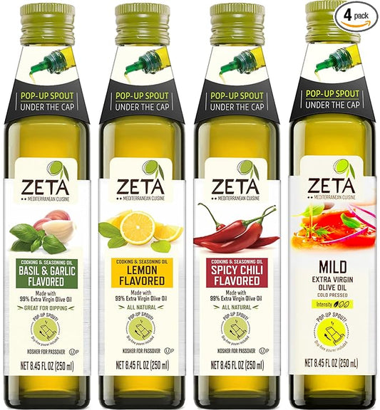 Zeta Extra Virgin Olive Oil Variety Pack